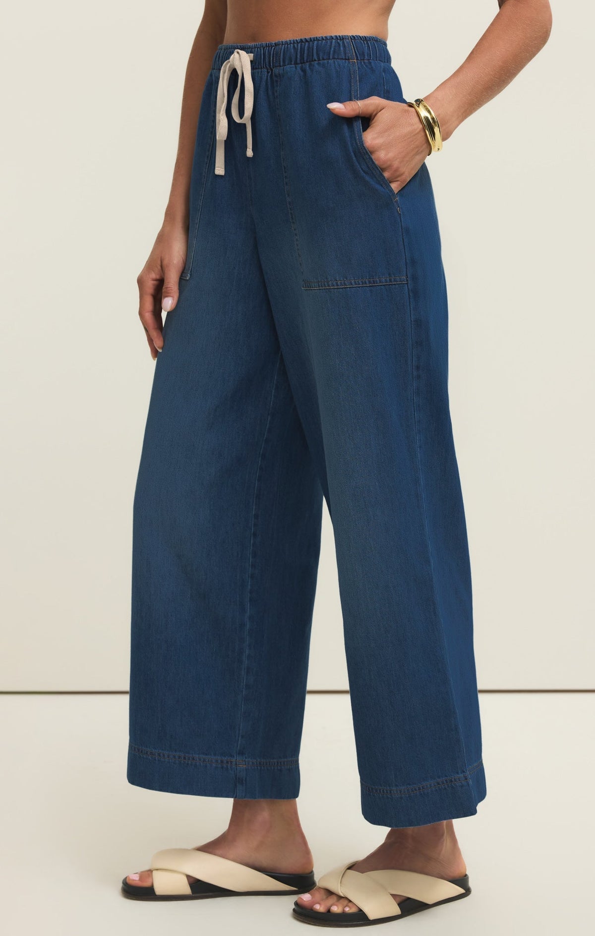 Daycation Denim Utility Pant