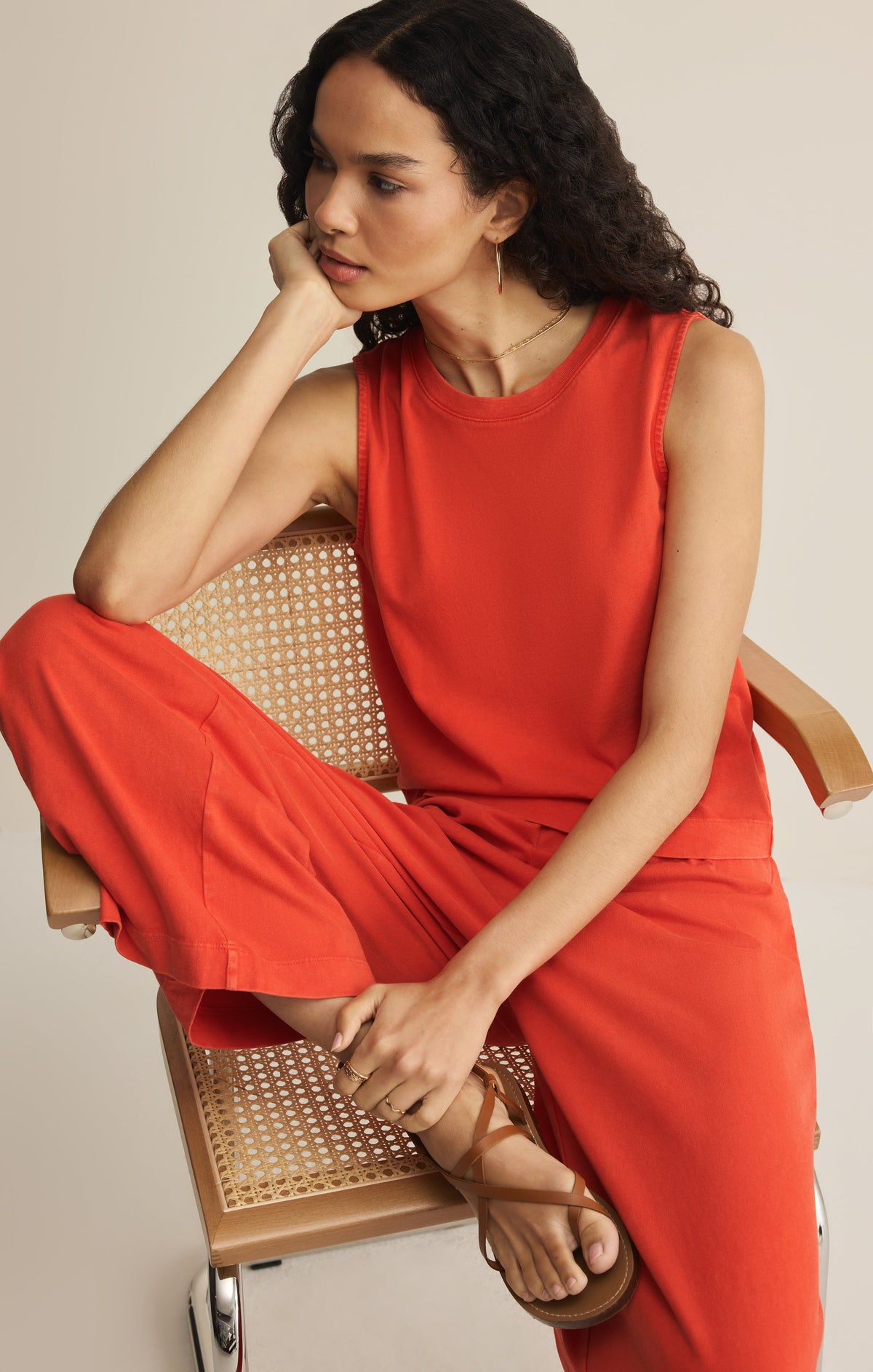 Sloane Cotton Jersey Tank