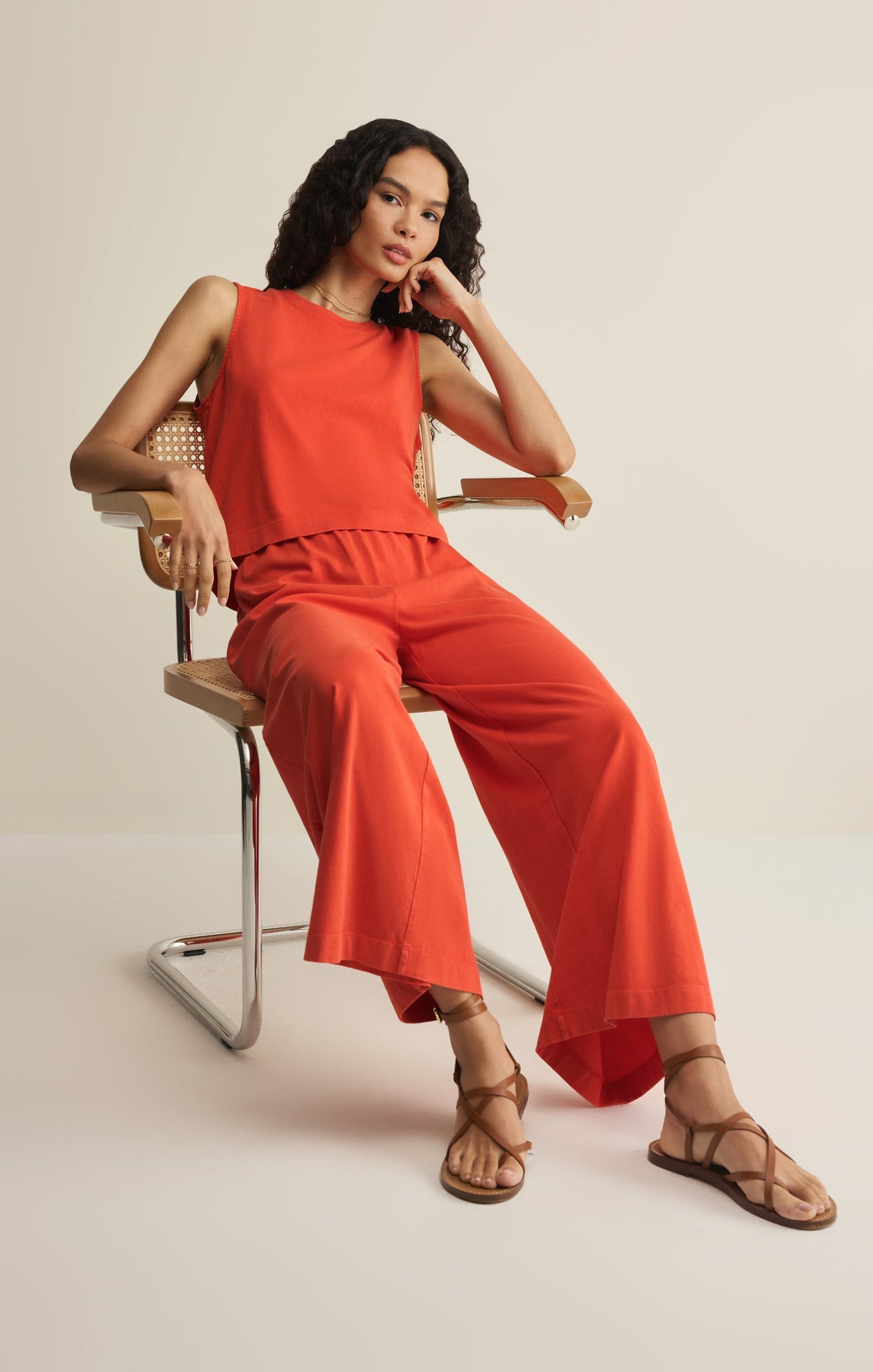 Sloane Cotton Jersey Tank