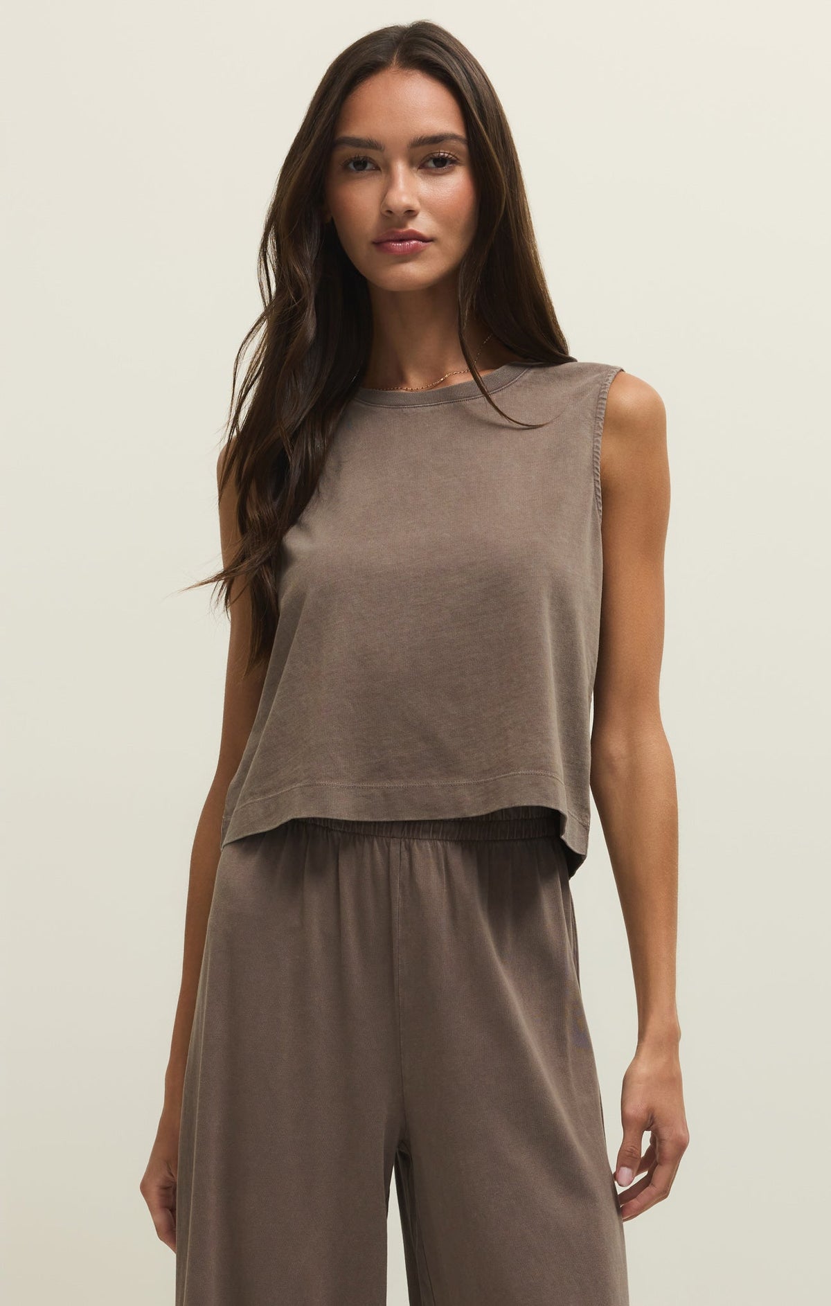 Sloane Cotton Jersey Tank