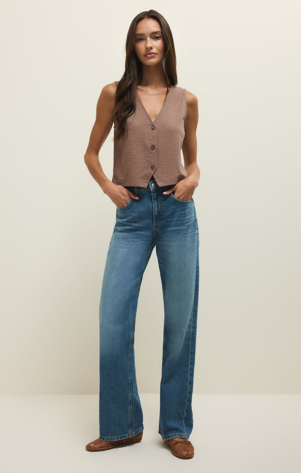 Noelle Textured Tank Top